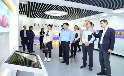 臺州市政協(xié)經(jīng)濟(jì)委領(lǐng)導(dǎo)及部分經(jīng)濟(jì)界委員來中非經(jīng)貿(mào)港調(diào)研