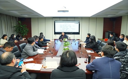 臺州市人民警察培訓(xùn)學(xué)校校長林月村蒞臨我司講學(xué)