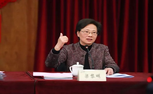 梁黎明副省長勉勵國貿(mào)集團：在新的歷史長河中體現(xiàn)新作為、新地位、新功能、新作用