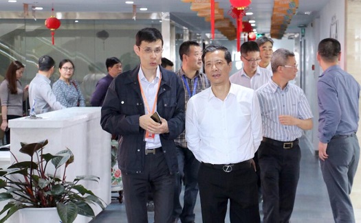 臺(tái)州市人大常委會(huì)副主任陳祥榮調(diào)研中非經(jīng)貿(mào)港